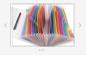 Preview: Großhandel B2B Mini Regenbogen A6 Sortierordner Mehrfach Sortiermappen Tasche